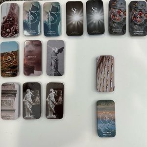 SEINT makeup. $8 a tin plus shipping.